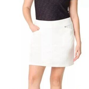 Women's M Greg Norman Classic White Golf Skort